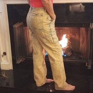 BP + Wildfang Coral Acid Wash Jeans, Sold out on Nordstrom, Sz 8, Chic, New